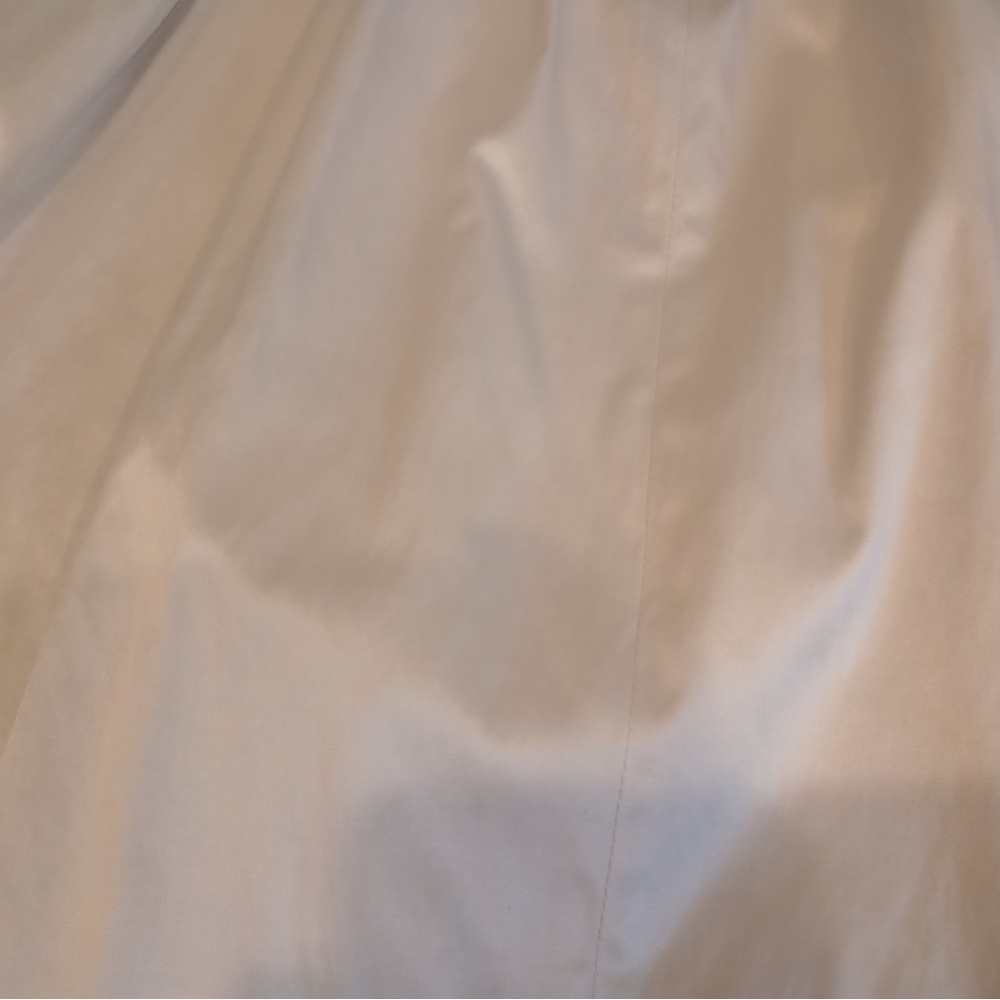 Eloquii Cream knee length Skirt - Picture 3 of 5